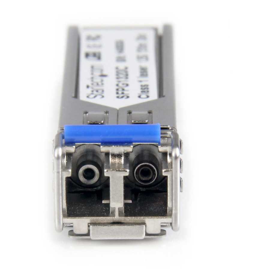 StarTech.com Cisco GLC-LH-SMD Compatible SFP Module - 1000BASE-LH - 1GE Gigabit Ethernet SFP 1GbE Single Mode Fiber SMF Optic Transceiver - Image 3