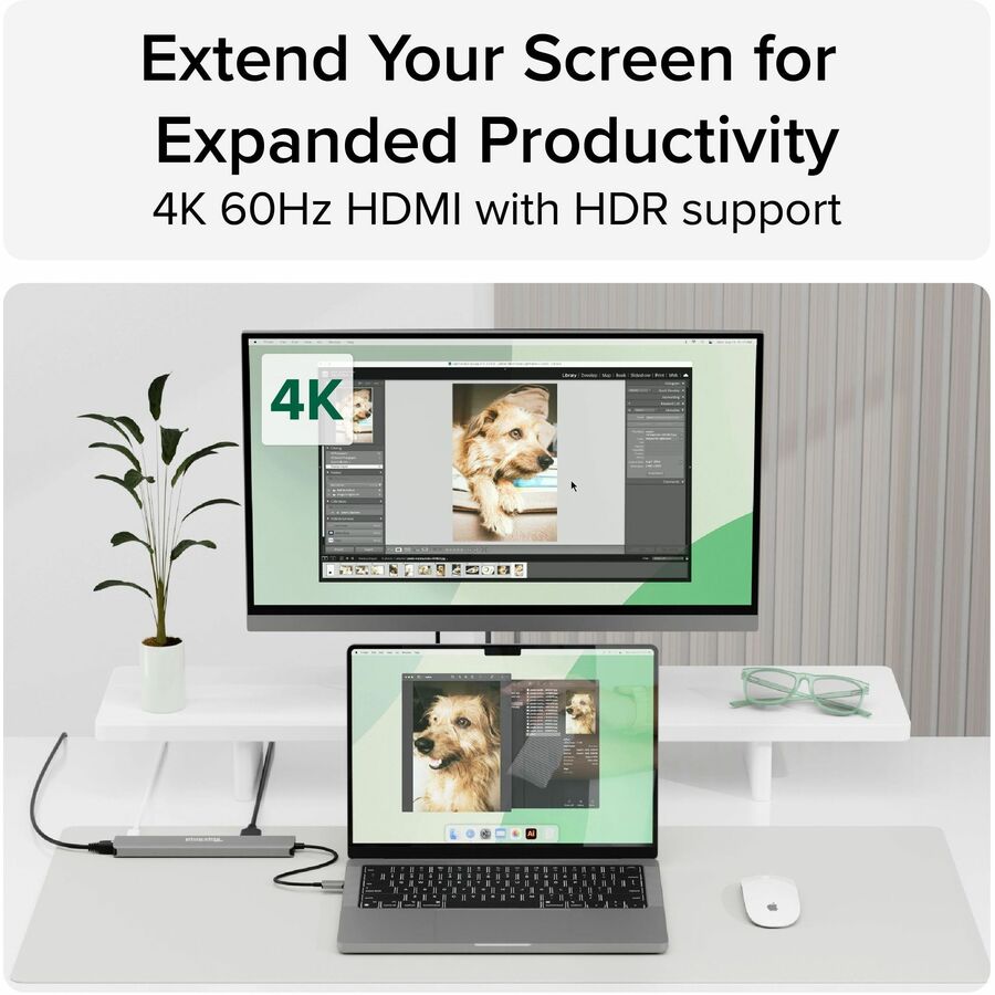 Plugable USB C Hub Multiport Adapter (9-in-1) 140W Power Delivery Charging, 4K 60Hz HDMI - Image 2