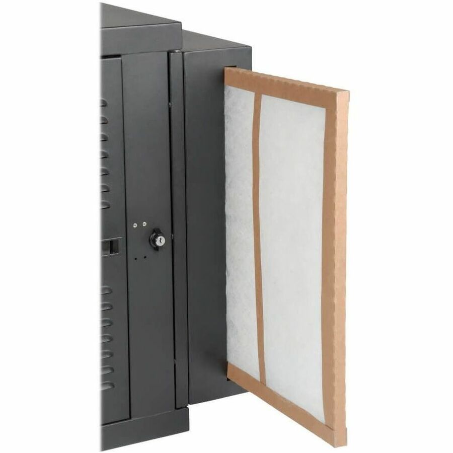 Eaton Tripp Lite Series SmartRack 12U Switch-Depth Wall-Mount Small Rack Enclosure for Harsh Environments, Hinged Back, 230V - Image 5