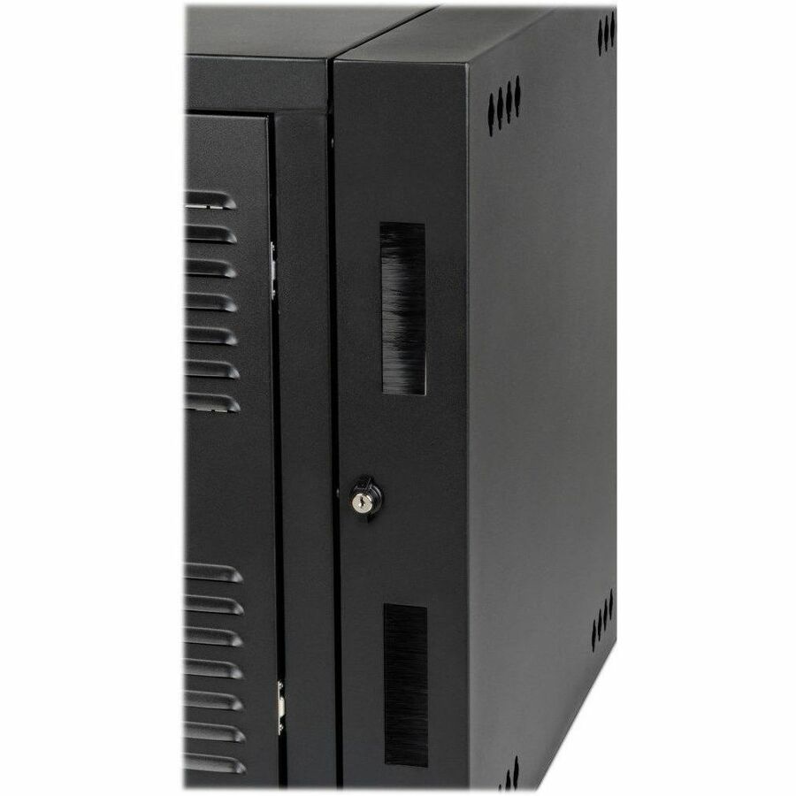 Eaton Tripp Lite Series SmartRack 12U Switch-Depth Wall-Mount Small Rack Enclosure for Harsh Environments, Hinged Back, 230V - Image 6