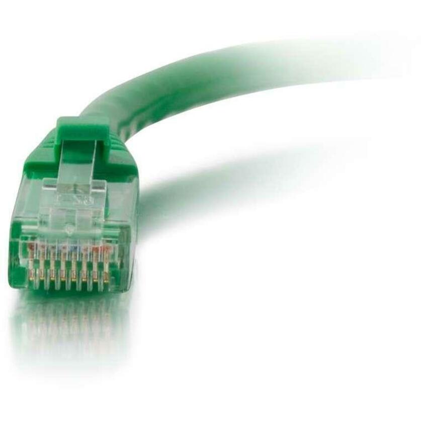C2G 35ft Cat6 Snagless Unshielded (UTP) Network Patch Cable - Green - Image 3
