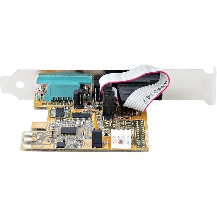 StarTech.com 2-Port PCI Express Serial Card, Dual Port PCIe to RS232 (DB9) Serial Card, 16C1050 UART, COM Retention, Windows & Linux - Image 3