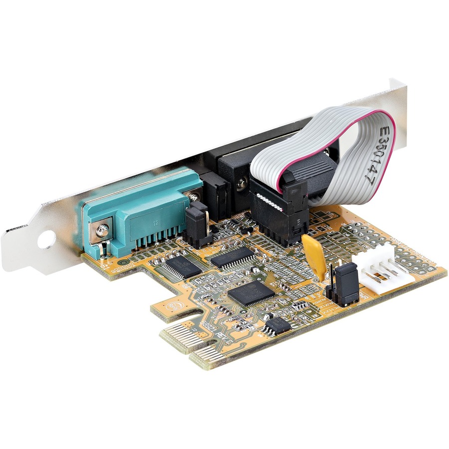 StarTech.com 2-Port PCI Express Serial Card, Dual Port PCIe to RS232 (DB9) Serial Card, 16C1050 UART, COM Retention, Windows & Linux - Image 8