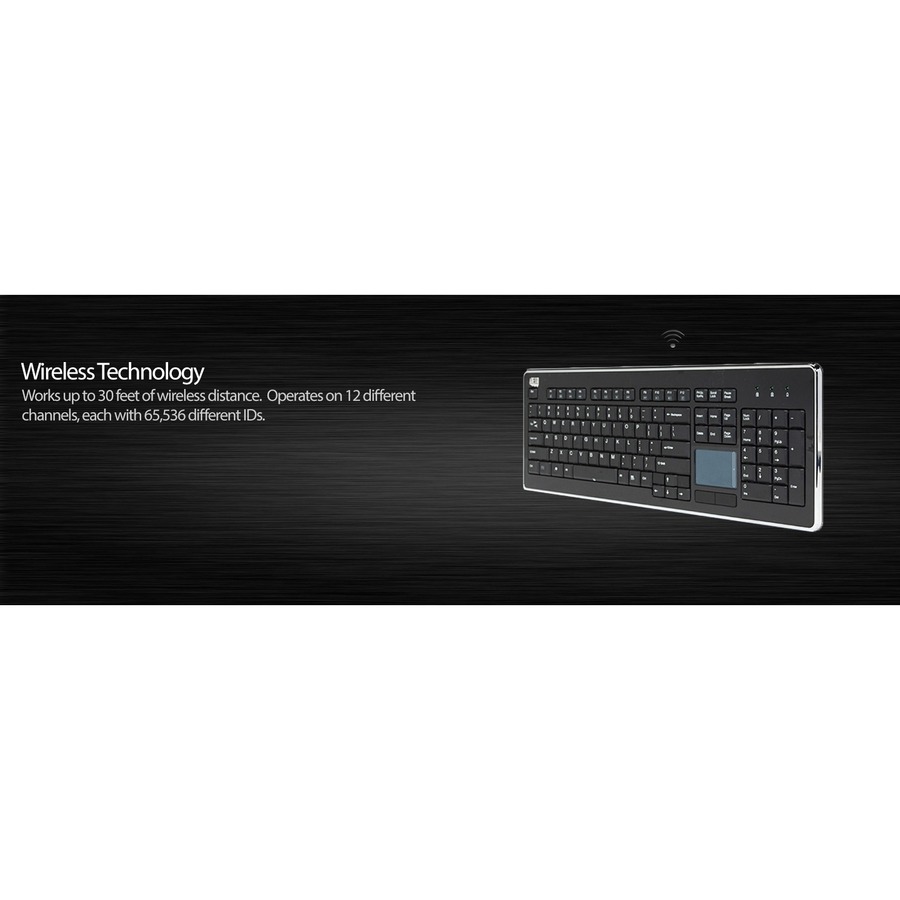 Adesso Wireless Desktop Touchpad Keyboard - Image 10