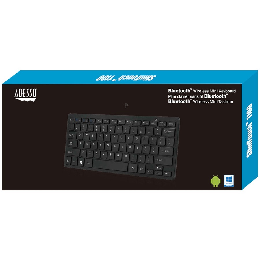 Adesso Bluetooth Wireless SlimTouch Mini Keyboard - Image 4