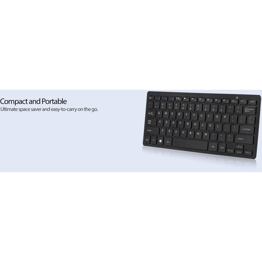 Adesso Bluetooth Wireless SlimTouch Mini Keyboard - Image 10