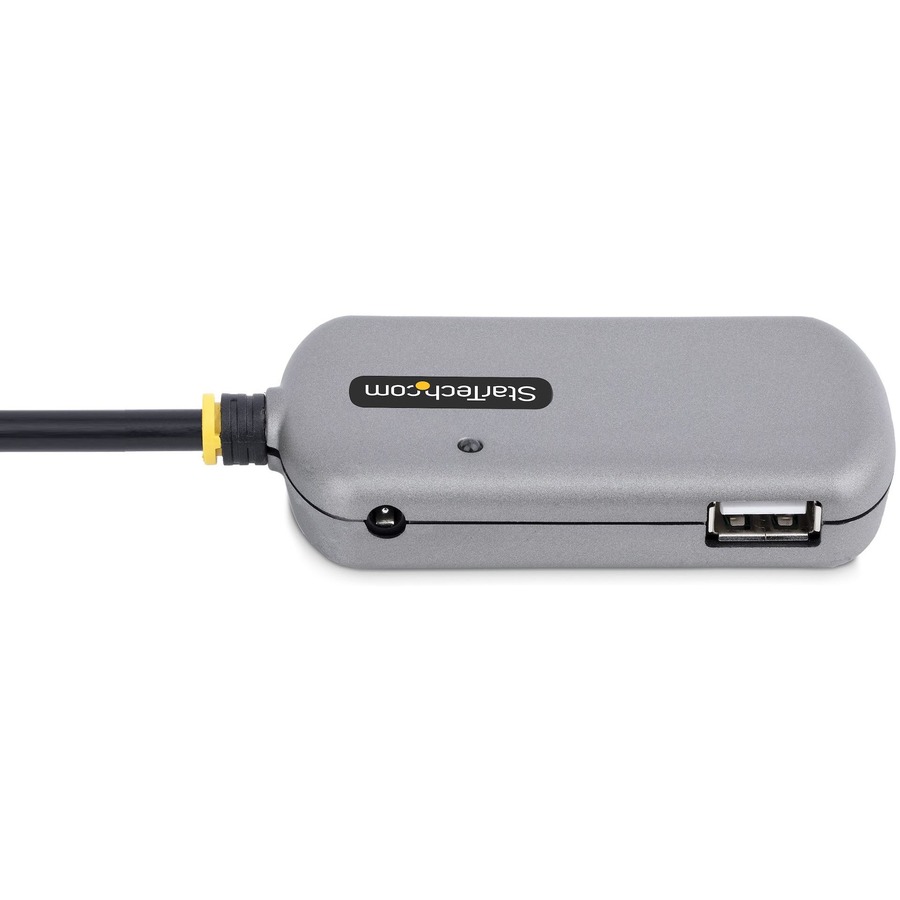 StarTech.com USB Extender Hub, 24m USB 2.0 Extension Cable w/ 4-Port USB-A Hub, Active/Bus Powered USB Repeater Cable, ESD Protection - Image 2