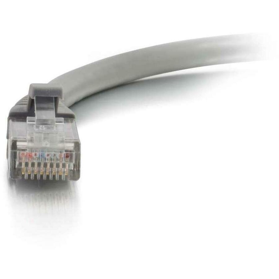 C2G 25ft Cat5e Snagless Unshielded (UTP) Network Patch Ethernet Cable-Gray - Image 4