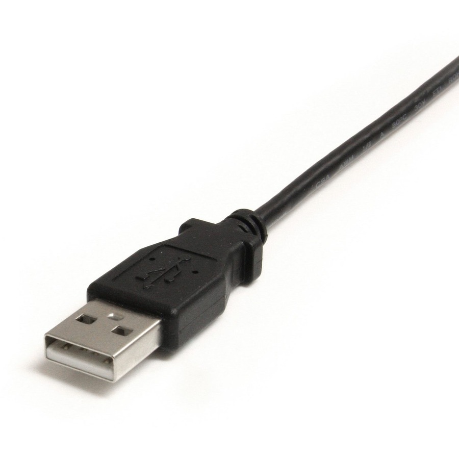 StarTech.com 3 ft Mini USB Cable - A to Right Angle Mini B - Image 3