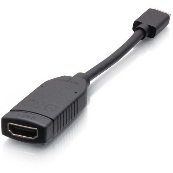 C2G Mini HDMI to HDMI Dongle Adapter Converter - M/F - Image 2