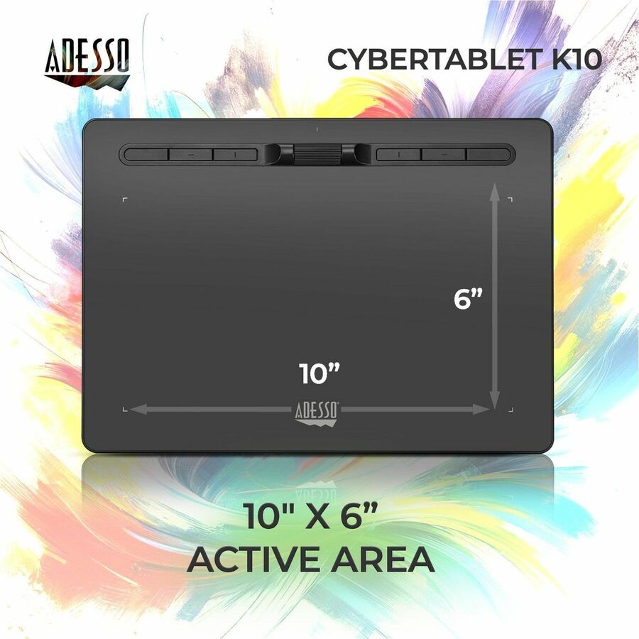 Adesso 10" x 6" Graphic Tablet - Image 2