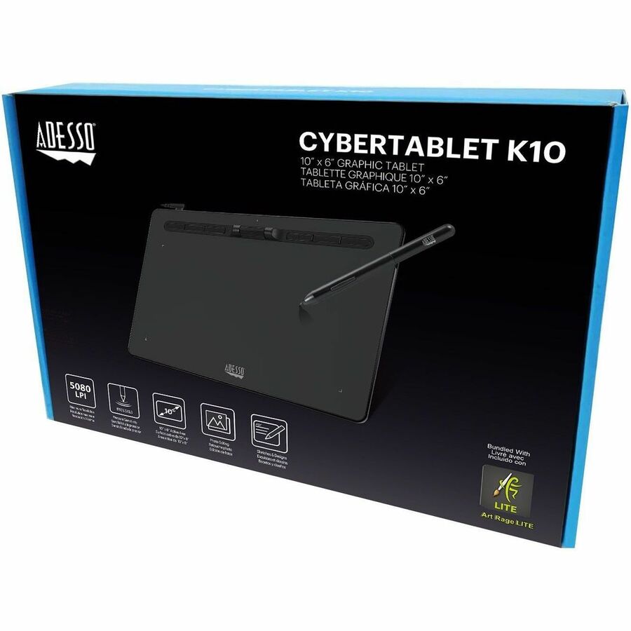 Adesso 10" x 6" Graphic Tablet - Image 9