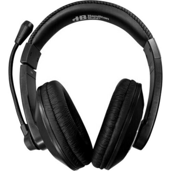 Hamilton Buhl Smart-Trek Deluxe-Sized Headsets with In-Line Volume Control and USB Plug - Image 4