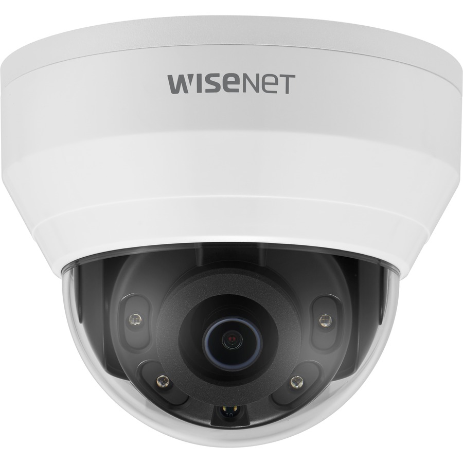 Wisenet QND-8010R 5 Megapixel Network Camera - Color - Dome - White - Image 2