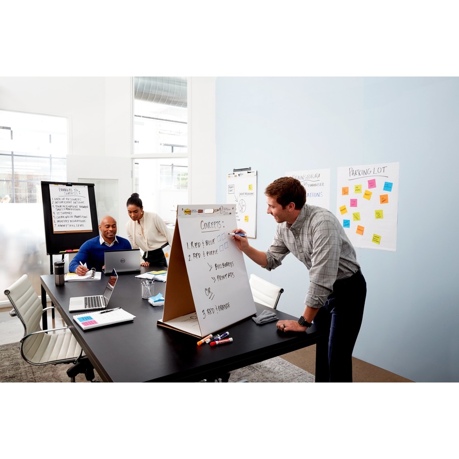 Post-it® Super Sticky Tabletop Easel Pad with Dry Erase Surface - Image 8