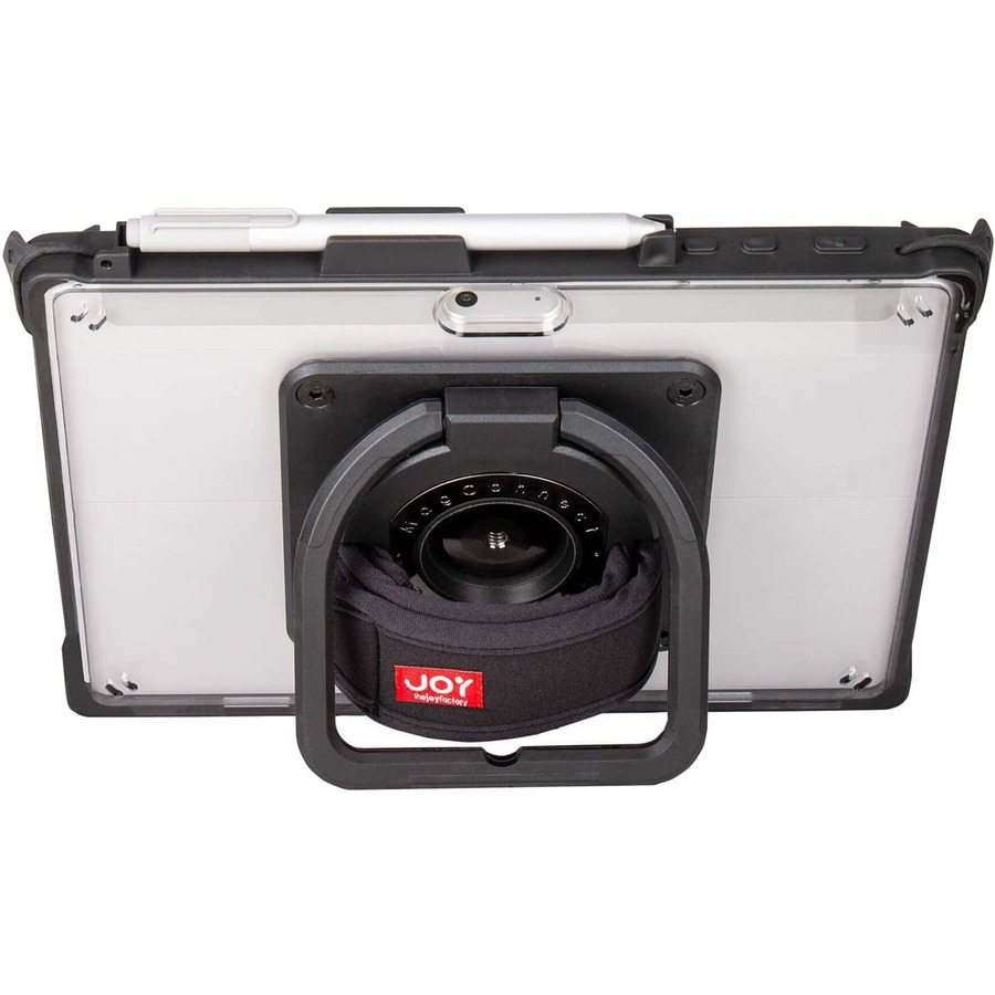 The Joy Factory aXtion Edge MP Rugged Carrying Case Microsoft Surface Go, Surface Go 2 Tablet - Black, Transparent - Image 5