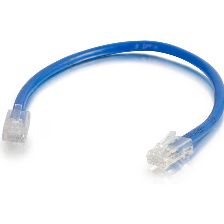 C2G 7ft Cat5e Ethernet Cable - Non-Booted Unshielded (UTP) - Blue - Image 4