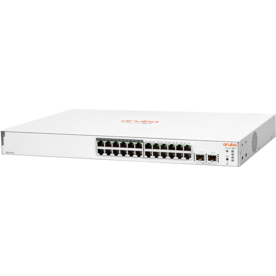 HPE Instant On 1830 24G 12p Class4 PoE 2SFP 195W Switch - Image 2