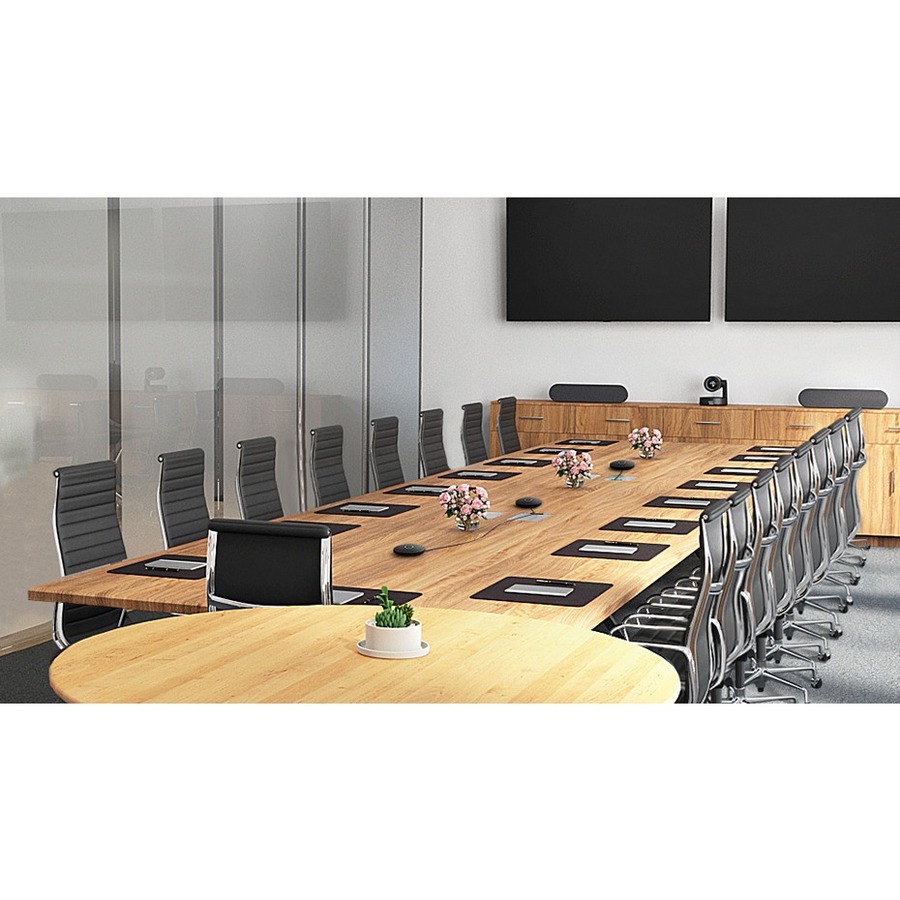 Logitech Rally Mic Pod for Rally, Rally Bar, and Rally Bar Mini, Graphite - Image 6