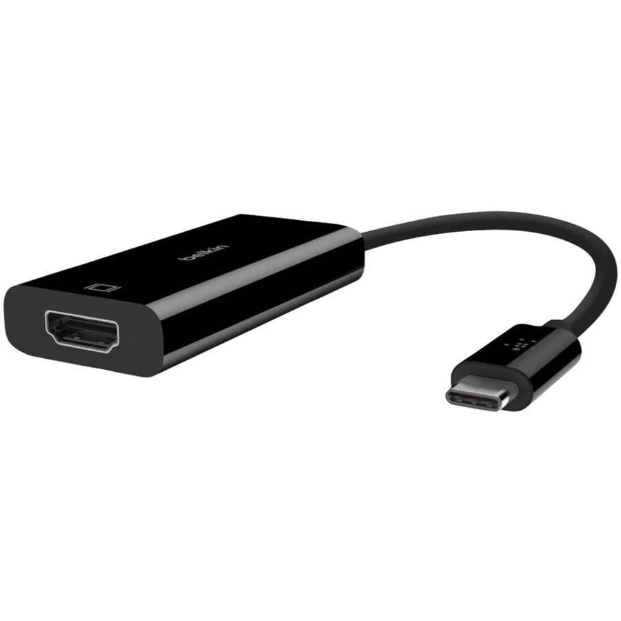 Belkin USB-C to HDMI Adapter Cable, 4k, video adapter - black - Thunderbolt 3/DisplayPort - Image 3