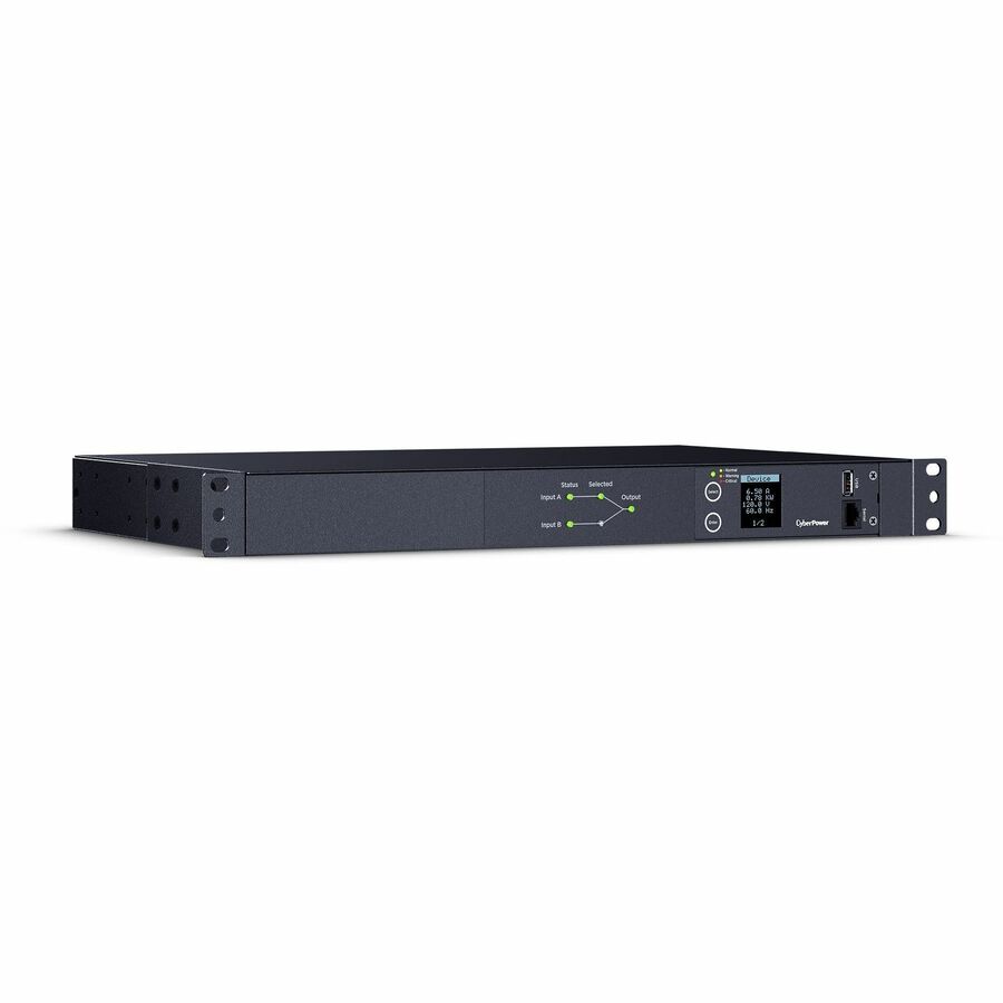 CyberPower PDU24002 Single Phase 100 - 120 VAC 20A Metered ATS PDU - Image 6