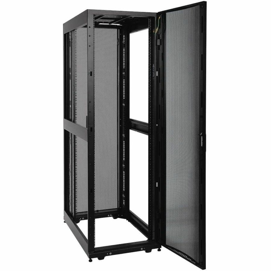 Eaton Tripp Lite Series SmartRack 42U Standard-Depth Rack Enclosure Cabinet with Doors and Side Panels - Image 3