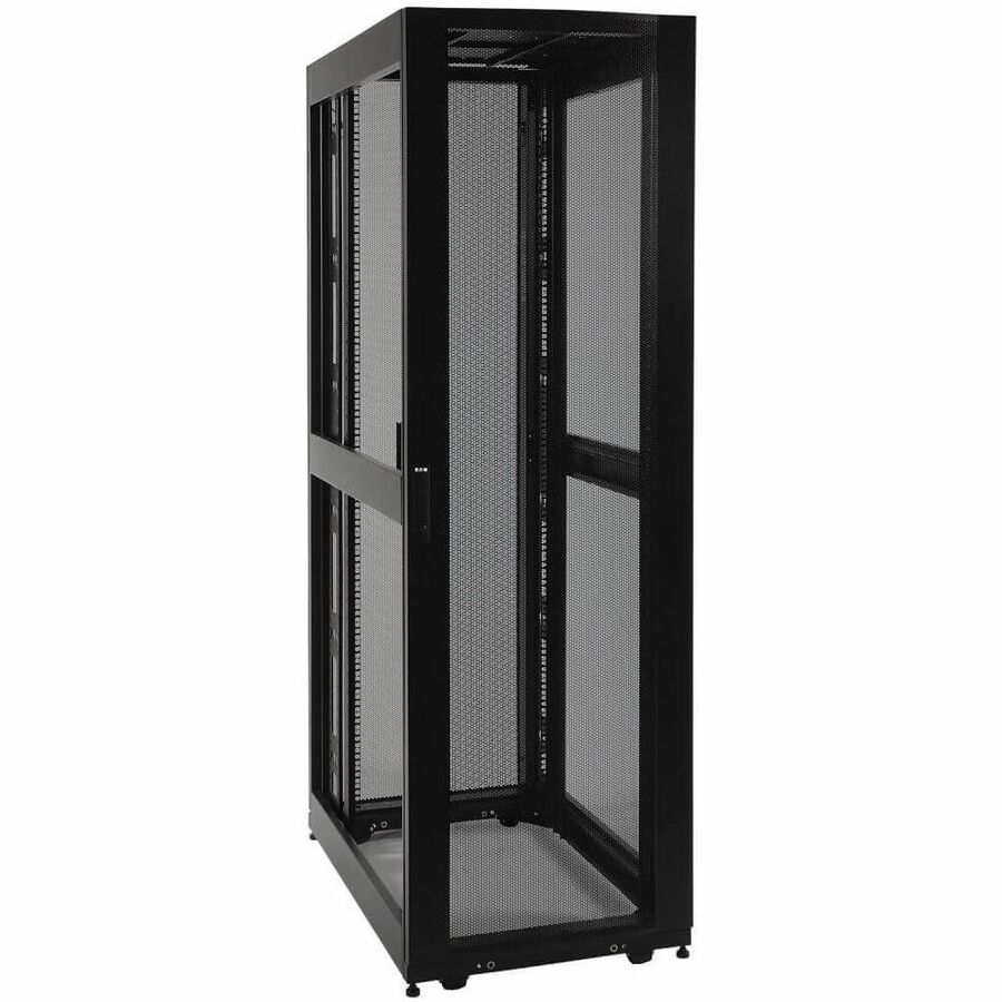Eaton Tripp Lite Series SmartRack 42U Standard-Depth Rack Enclosure Cabinet with Doors and Side Panels - Image 4
