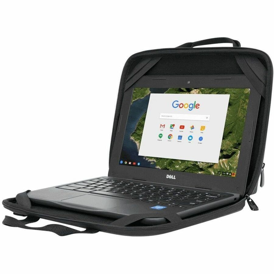 Targus Work-in Essentials TED006GL Carrying Case for 11.6" Chromebook, Notebook - Black/Gray - Image 3
