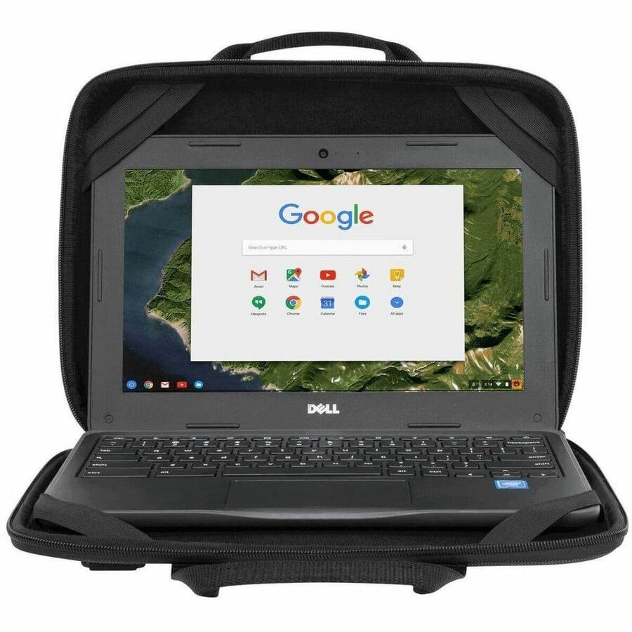 Targus Work-in Essentials TED006GL Carrying Case for 11.6" Chromebook, Notebook - Black/Gray - Image 6