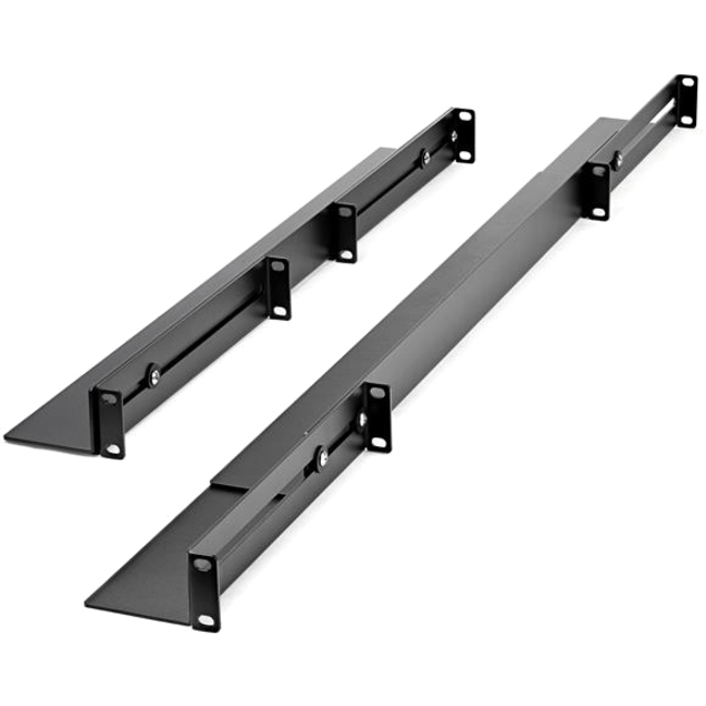 StarTech.com 1U 19" Server Rack Rails 24-36" Adjustable Depth /Universal 4 Post Network/Server/UPS Equipment Mounting Rack Mount Rail Kit - Image 2