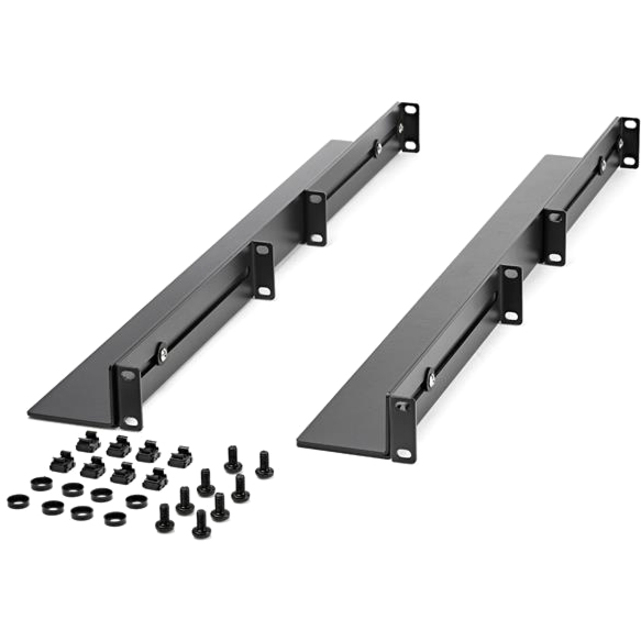 StarTech.com 1U 19" Server Rack Rails 24-36" Adjustable Depth /Universal 4 Post Network/Server/UPS Equipment Mounting Rack Mount Rail Kit - Image 5