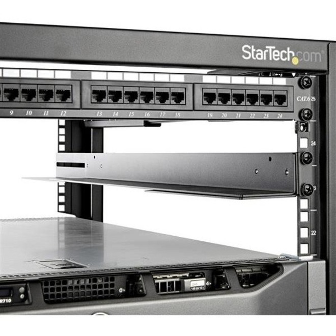 StarTech.com 1U 19" Server Rack Rails 24-36" Adjustable Depth /Universal 4 Post Network/Server/UPS Equipment Mounting Rack Mount Rail Kit - Image 6