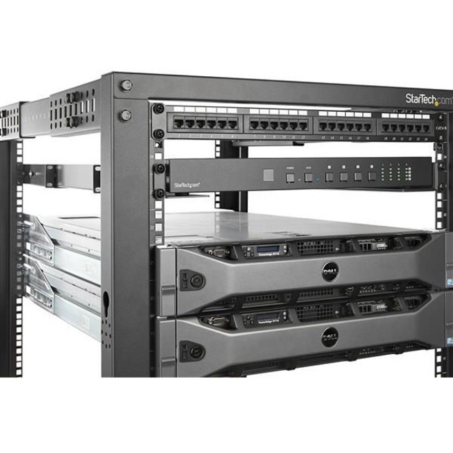 StarTech.com 1U 19" Server Rack Rails 24-36" Adjustable Depth /Universal 4 Post Network/Server/UPS Equipment Mounting Rack Mount Rail Kit - Image 7
