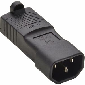 Eaton Tripp Lite Series NEMA 5-15R to C14 Power Cord Adapter - 15A, 125V, Black