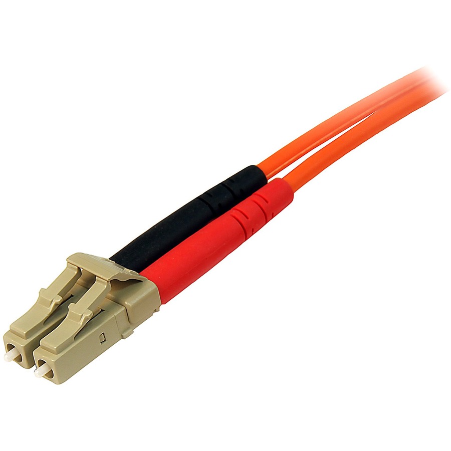 StarTech.com 2m Fiber Optic Cable - Multimode Duplex 50/125 - LSZH Fiber Jumper Cord - LC/LC - Image 2