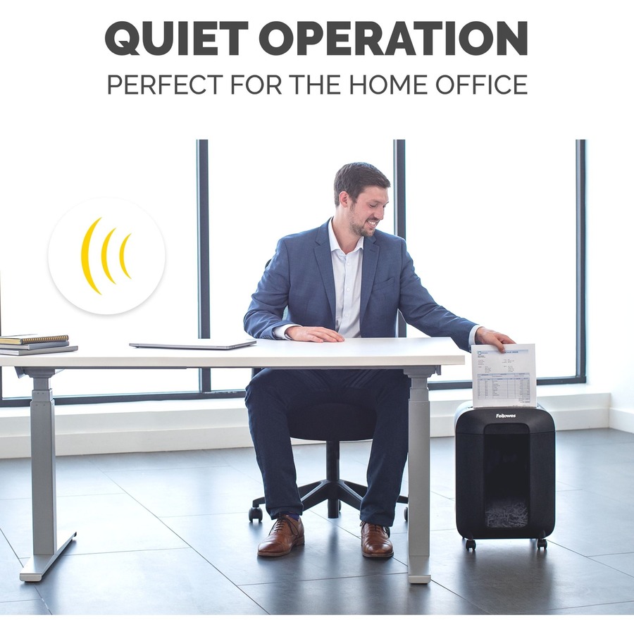 Fellowes LX85 Cross-cut Shredder - Image 4