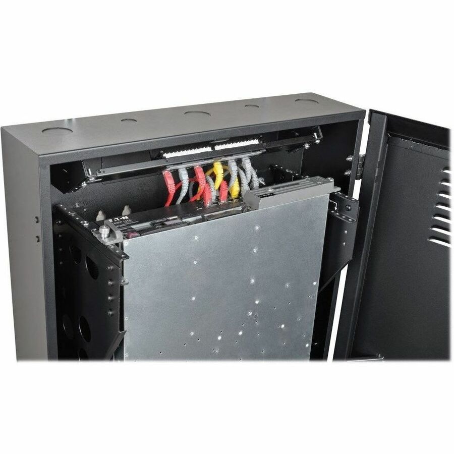 Eaton Tripp Lite Series SmartRack 6U Low-Profile Vertical-Mount Server-Depth Wall-Mount Rack Enclosure Cabinet - Image 3