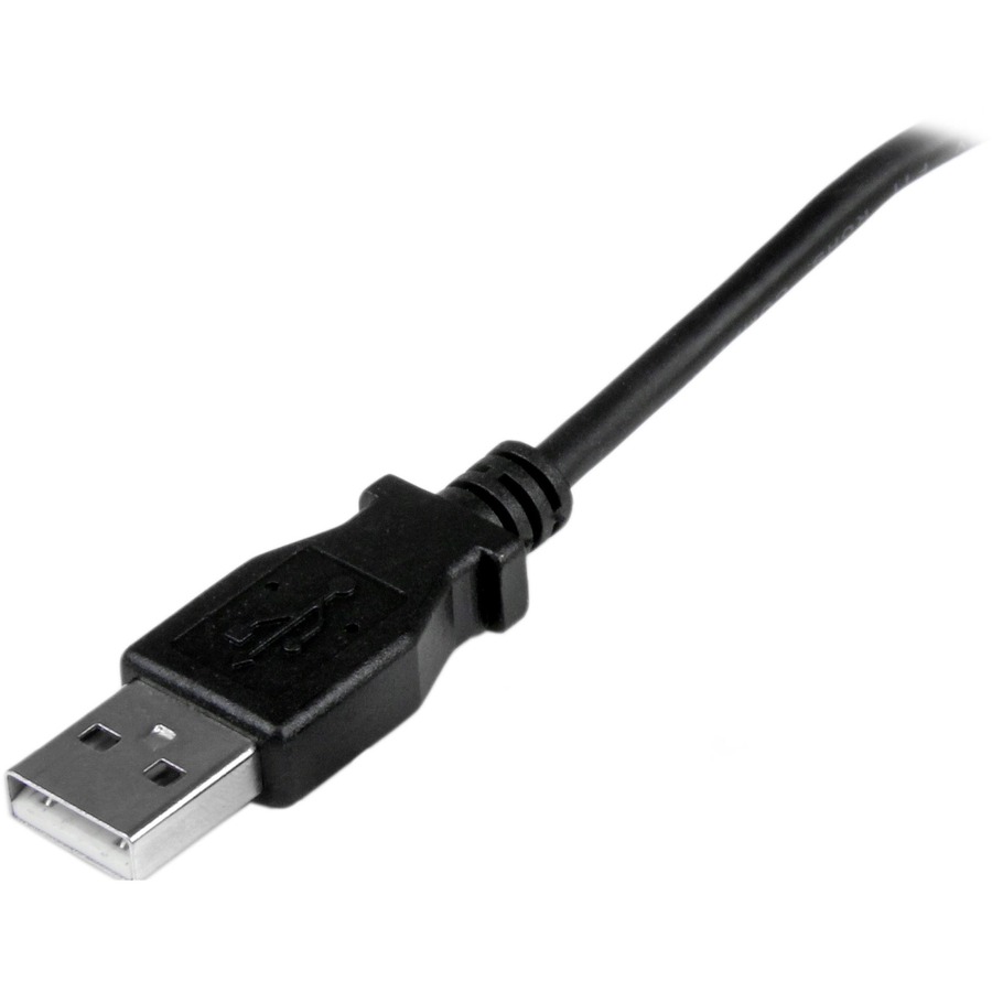 StarTech.com 2m Micro USB Cable - A to Up Angle Micro B - Image 3