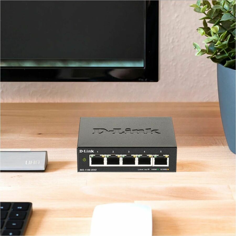 D-Link DGS-1100-05V2 Ethernet Switch - Image 4