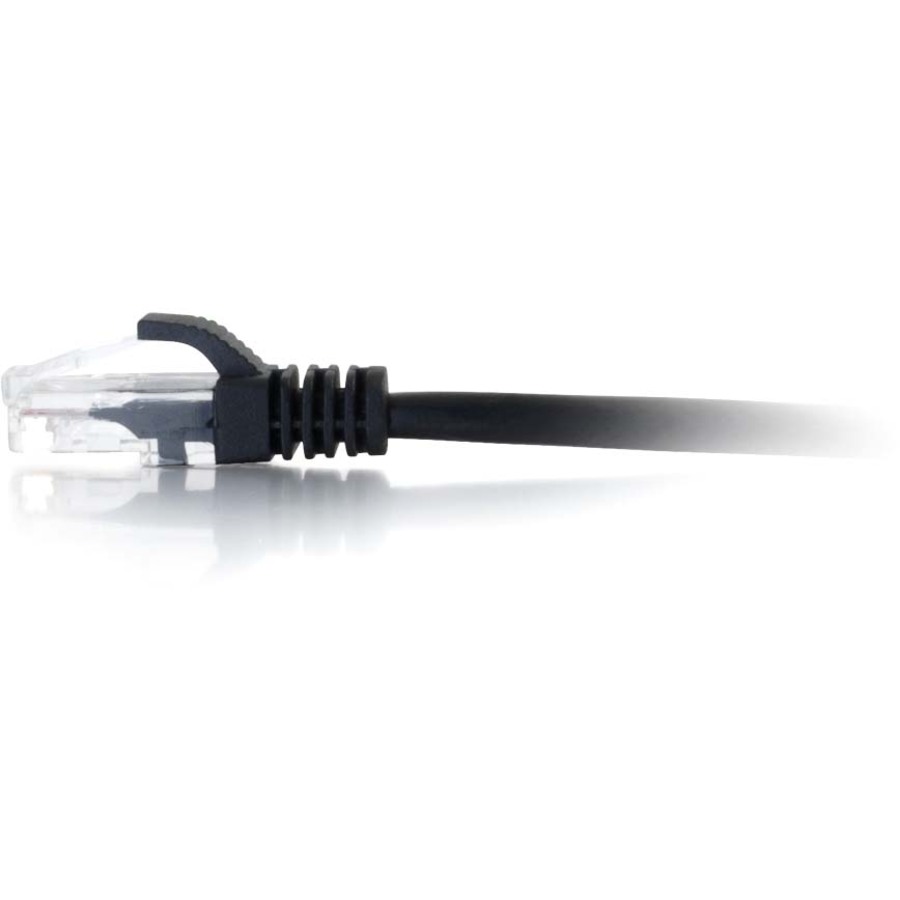 C2G 12ft Cat6 Ethernet Cable - Snagless Unshielded (UTP) - Black - Image 2