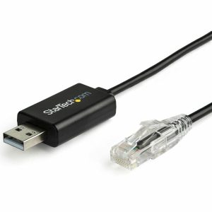 StarTech.com 6 ft / 1.8 m Cisco USB Console Cable - USB to RJ45 Rollover Cable - Transfer rates up to 460Kbps - M/M - Windows&reg;, Mac and Linux&reg; Compatible