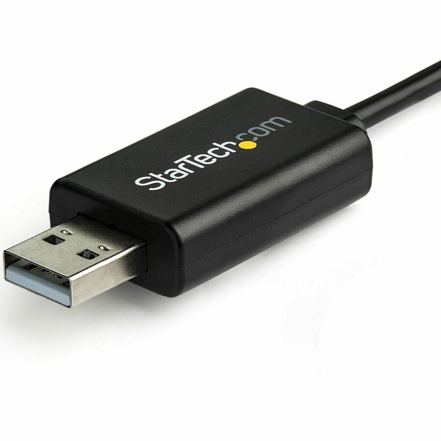 StarTech.com 6 ft / 1.8 m Cisco USB Console Cable - USB to RJ45 Rollover Cable - Transfer rates up to 460Kbps - M/M - Windows®, Mac and Linux® Compatible - Image 2