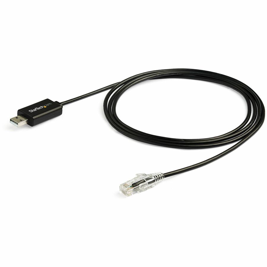 StarTech.com 6 ft / 1.8 m Cisco USB Console Cable - USB to RJ45 Rollover Cable - Transfer rates up to 460Kbps - M/M - Windows®, Mac and Linux® Compatible - Image 4