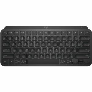 Logitech MX Keys Mini Minimalist Wireless Illuminated Keyboard, Compact, Bluetooth, Backlit, USB-C, Black