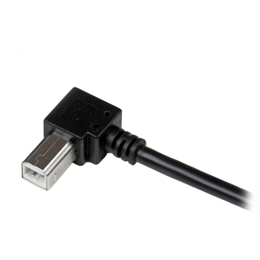 StarTech.com 2m USB 2.0 A to Right Angle B Cable - M/M - Image 4