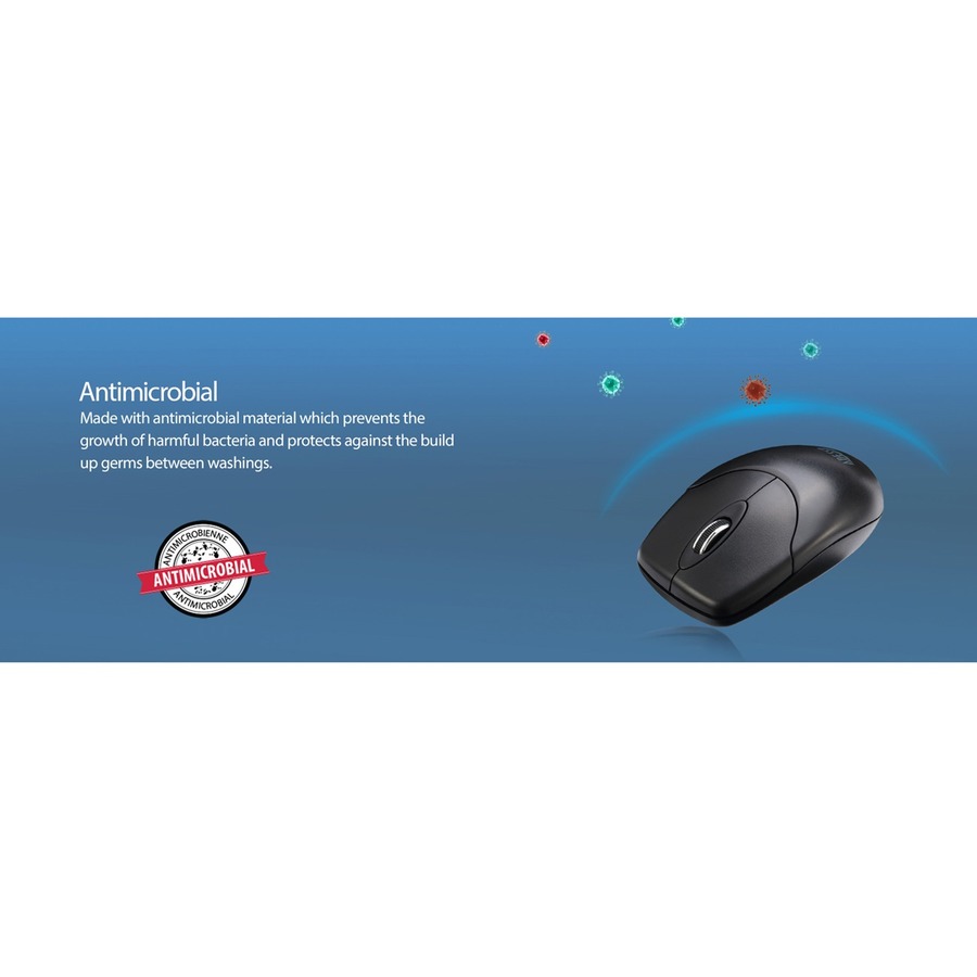 Adesso Antimicrobial Wireless Desktop Mouse - Image 3