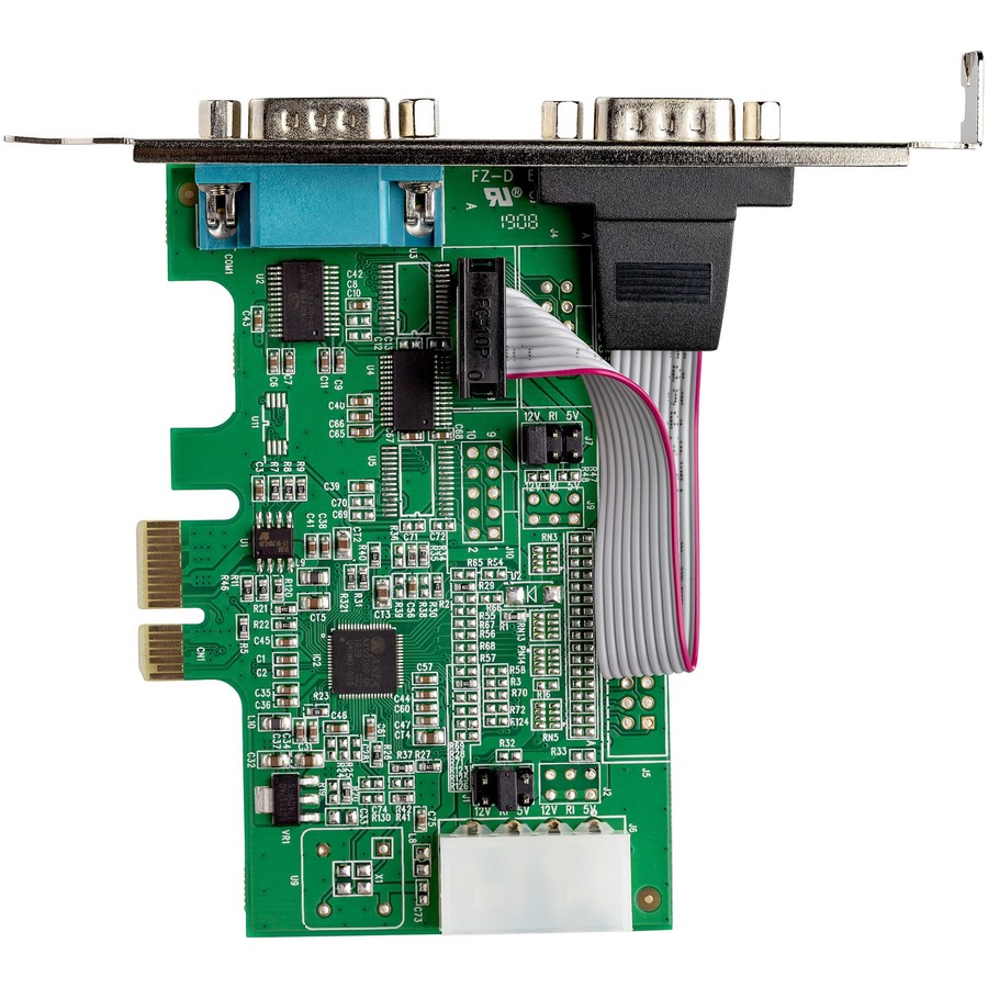 StarTech.com 2-port PCI Express RS232 Serial Adapter Card - PCIe to Dual Serial DB9 RS-232 Controller - 16950 UART - Windows and Linux - Image 7