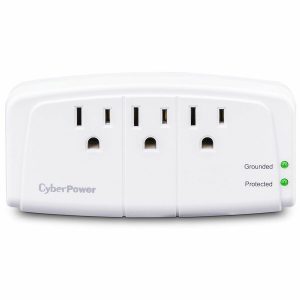 CyberPower CSB300W Essential 3 - Outlet Surge with 900 J