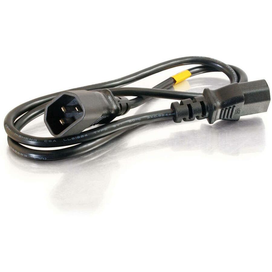 C2G 6ft Computer Power Extension Cord - 16 AWG - 250 Volt - Image 2