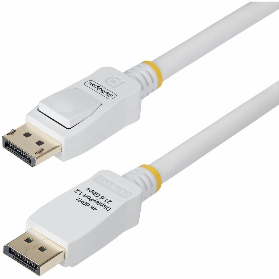 StarTech.com 6ft DisplayPort Cable - White - Image 5